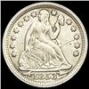 Image 1 : 1853 Arrows Seated Liberty Dime CLOSELY UNCIRCULATED