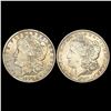 Image 1 : 1882,1900 Morgan Silver Dollar Lot [2 Coins] UNCIRCULATED