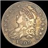 Image 1 : 1809 Capped Bust Half Dollar LIGHTLY CIRCULATED