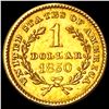 Image 2 : 1850 Rare Gold Dollar UNCIRCULATED