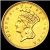 Image 1 : 1856 Rare Gold Dollar CLOSELY UNCIRCULATED