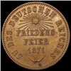 Image 2 : 1871 Germany 1 Kreuzer UNCIRCULATED
