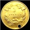 Image 2 : 1861 Rare Gold Dollar HIGH GRADE