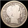 Image 1 : 1895 Barber Dime NICELY CIRCULATED