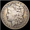 Image 1 : 1880-CC Rev 78 Morgan Silver Dollar LIGHT CIRC