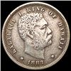 Image 1 : 1883 Kingdom of Hawaii Dime LIGHTLY CIRCULATED