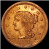 Image 1 : 1855 RED Braided Hair Large Cent UNCIRCULATED