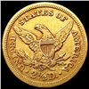 Image 2 : 1870-S $2.50 Gold Quarter Eagle NEARLY UNCIRCULATED