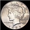 Image 1 : 1934 Silver Peace Dollar UNCIRCULATED