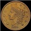 Image 1 : 1838 Coronet Head Large Cent CLOSELY UNCIRCULATED