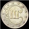 Image 2 : 1851 Silver Three Cent UNCIRCULATED