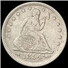 Image 1 : 1854 Seated Liberty Quarter CLOSELY UNCIRCULATED