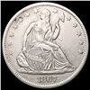 Image 1 : 1867-S Seated Liberty Half Dollar CLOSELY UNCIRCULATED