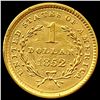 Image 2 : 1852 Rare Gold Dollar UNCIRCULATED