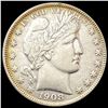 Image 1 : 1908-O Barber Half Dollar CLOSELY UNCIRCULATED