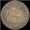 Image 1 : 1858 Seated Liberty Quarter NICELY CIRCULATED