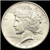 Image 1 : 1921 Silver Peace Dollar UNCIRCULATED