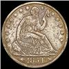 Image 1 : 1854-O Arrows Seated Liberty Half Dollar LIGHTLY CIRCULATED