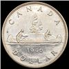 Image 2 : 1946 Canada Silver Dollar CLOSELY UNCIRCULATED