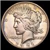 1921 Silver Peace Dollar NEARLY UNCIRCULATED