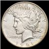 Image 1 : 1921 Silver Peace Dollar CLOSELY UNCIRCULATED