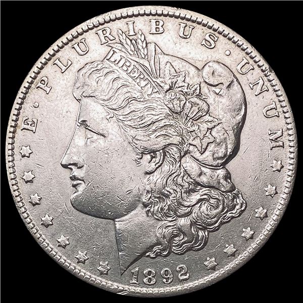 1892-O Morgan Silver Dollar CLOSELY UNCIRCULATED