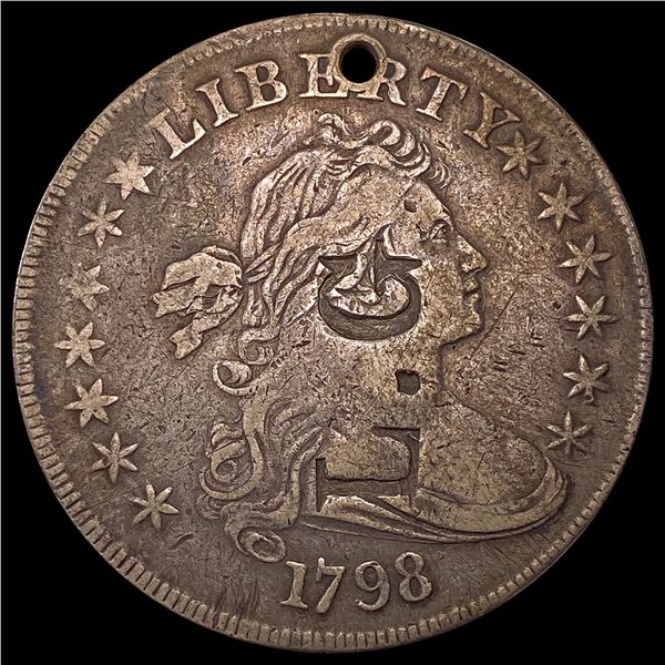 1798 Draped Bust Dollar NICELY CIRCULATED
