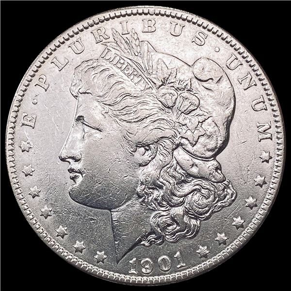 1901 Morgan Silver Dollar CLOSELY UNCIRCULATED