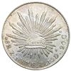 Image 2 : 1887Zs FZ Mexico Silver 8 Reales CLOSELY UNCIRCULATED