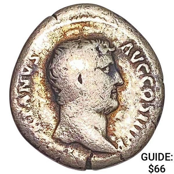 Roman Commodius 177-192 AD Silver Denarius NEARLY UNCIRCULATED
