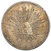 Image 2 : 1876Zs JS Mexico Silver 8 Reales NEARLY UNCIRCULATED