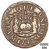 Image 1 : 1742Mo M Mexico Silver 1/2 Reales CLOSELY UNCIRCULATED
