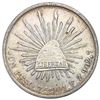 Image 2 : 1901Zs FZ Mexico Silver Peso CLOSELY UNCIRCULATED