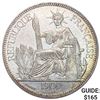 Image 1 : 1909 French Indochina 1 Piastre CLOSELY UNCIRCULATED