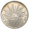 Image 2 : 1897Mo AM Mexico Silver 8 Reales CLOSELY UNCIRCULATED
