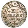 Image 2 : 1670 German States Silver 12 Mariengroschen CLOSELY UNCIRCULATED