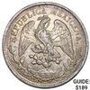 Image 1 : 1899Zs FZ Mexico Silver Peso CLOSELY UNCIRCULATED