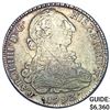 Image 1 : 1793So DA Chile Gold 8 Escudos Carlos IV NEARLY UNCIRCULATED
