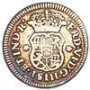 Image 2 : 1754Mo M Mexico Silver 1/2 Reales ABOUT UNCIRCULATED
