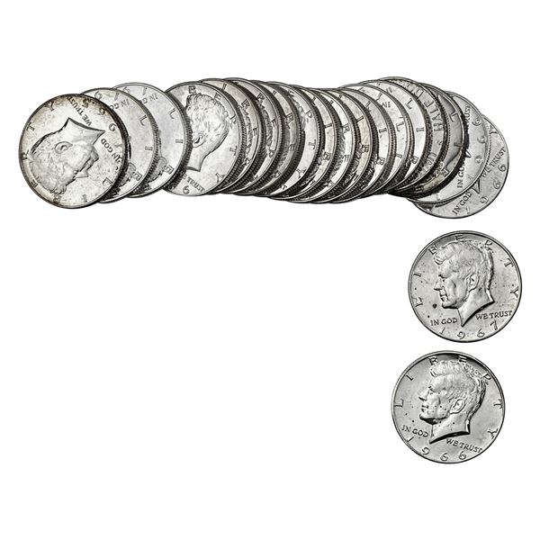 1965-1967 Gem Proof/SP Roll of Kennedy Half Dollars [20 Coins]