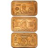 Image 2 : ND 16 1oz Copper Rounds/Bars Lot [16 Coins]