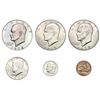 Image 1 : 1857-1978 [6] Assorted U.S. Coin Lot