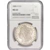 Image 4 : 1883-O/1885-O [3] Morgan Silver Dollar NGC MS63-65