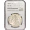 Image 6 : 1883-O/1885-O [3] Morgan Silver Dollar NGC MS63-65