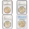 Image 1 : 1890-1923 [4] Morgan Silver Dollar PCGS/NGC MS58-65