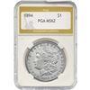 Image 1 : 1894 Morgan Silver Dollar PGA MS62