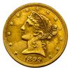 Image 1 : 1899 $5 Gold Half Eagle