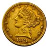 Image 1 : 1881 $5 Gold Half Eagle