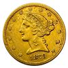 Image 1 : 1879-S $5 Gold Half Eagle