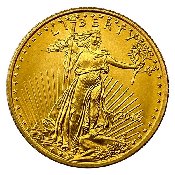 2016 1/10 oz Gold Eagle